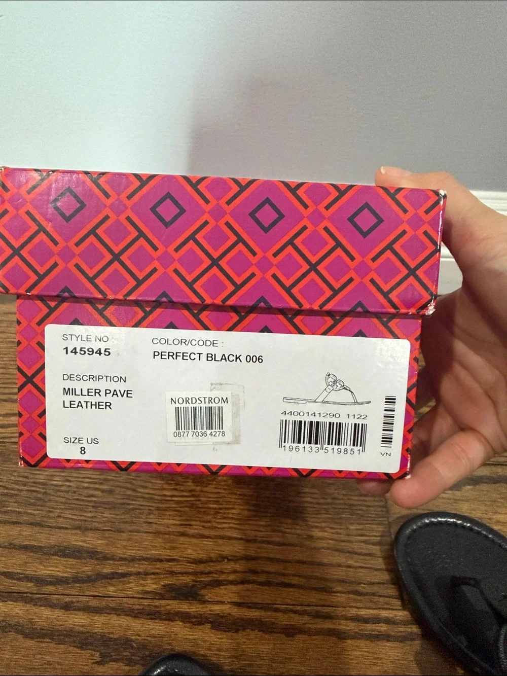 Tory Burch Miller Logo Thong Sandals with Round Emblem